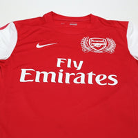 2011/12 Henry #12 Arsenal Vintage Nike L/S Home Football Shirt (S)