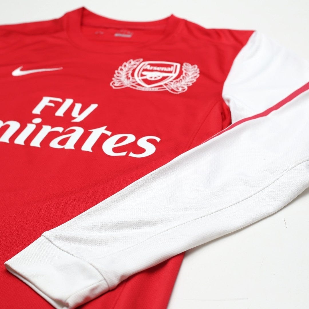 2011/12 Henry #12 Arsenal Vintage Nike L/S Home Football Shirt (S)