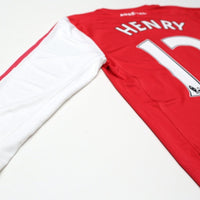 2011/12 Henry #12 Arsenal Vintage Nike L/S Home Football Shirt (S)