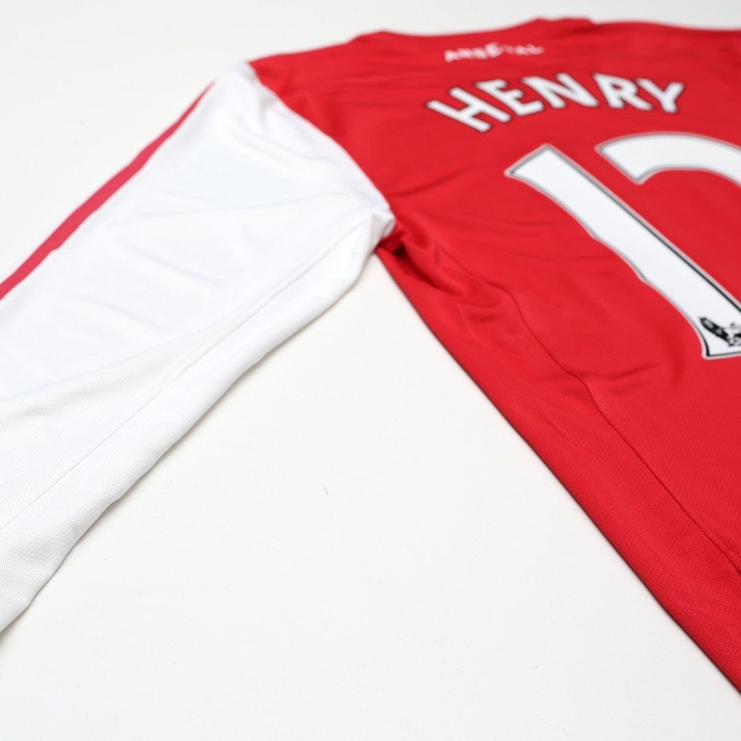 2011/12 Henry #12 Arsenal Vintage Nike L/S Home Football Shirt (S)