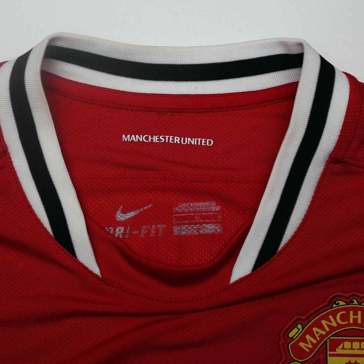 2011/12 J. S. Park #13 Manchester United Vintage Nike Home Football Shirt (L)