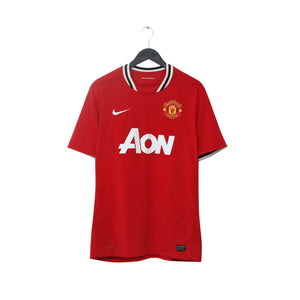 2011/12 J. S. Park #13 Manchester United Vintage Nike Home Football Shirt (L)