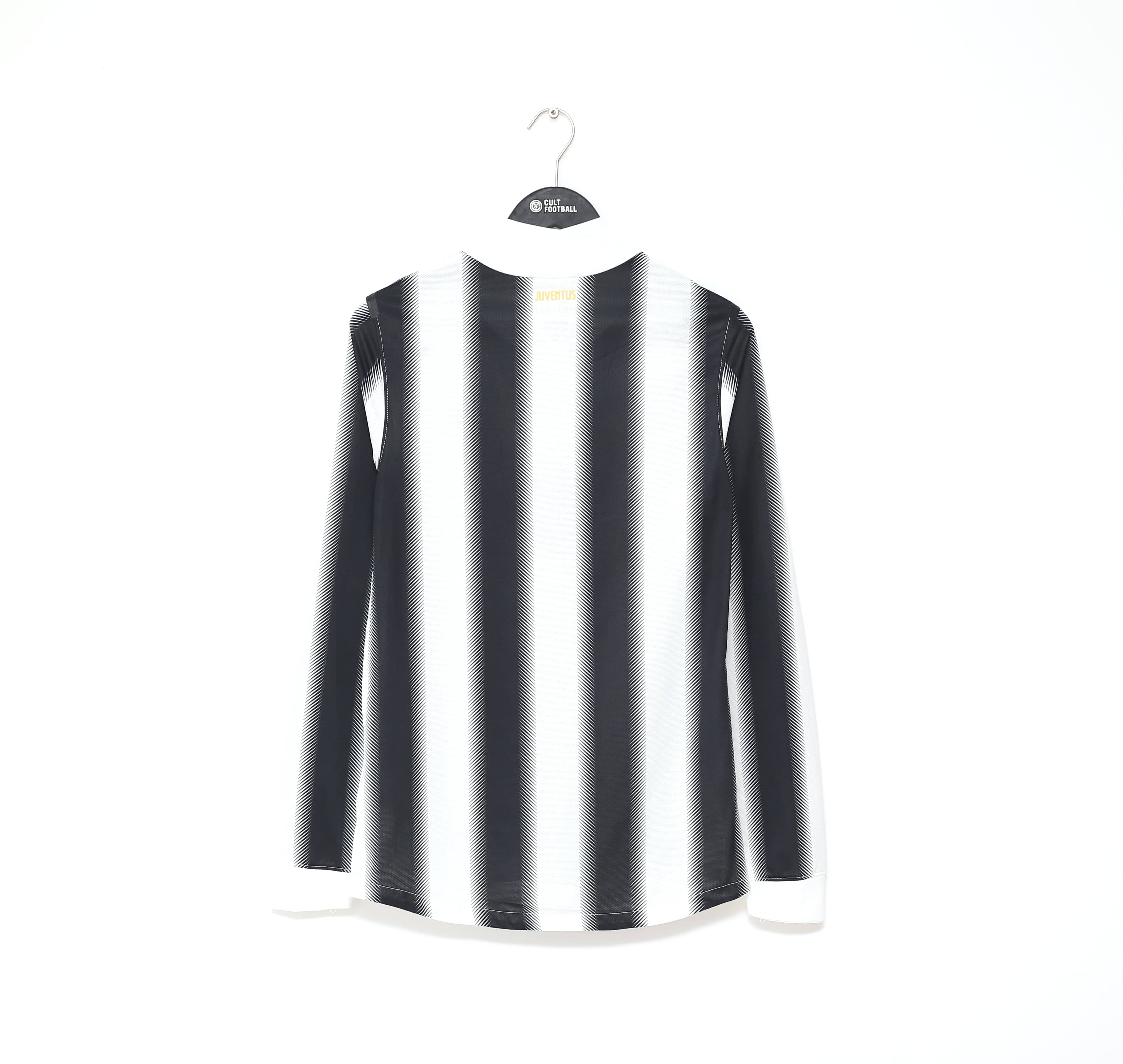 2011/12 JUVENTUS Vintage Nike LS Player Issue Spec Home Football Shirt (M)