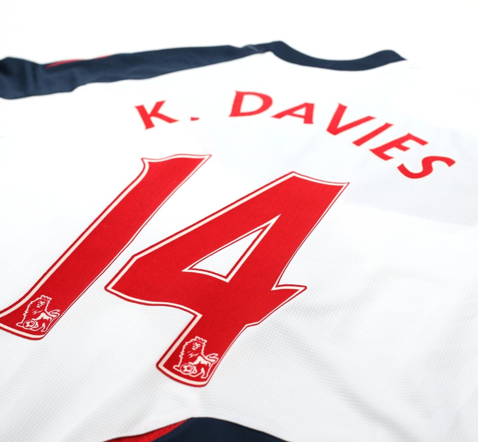 2011/12 K. DAVIES #14 Bolton Wanderers Vintage Reebok Home Football Shirt (M)