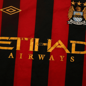 2011/12 Manchester City Vintage Umbro Away Football Shirt (M) 40