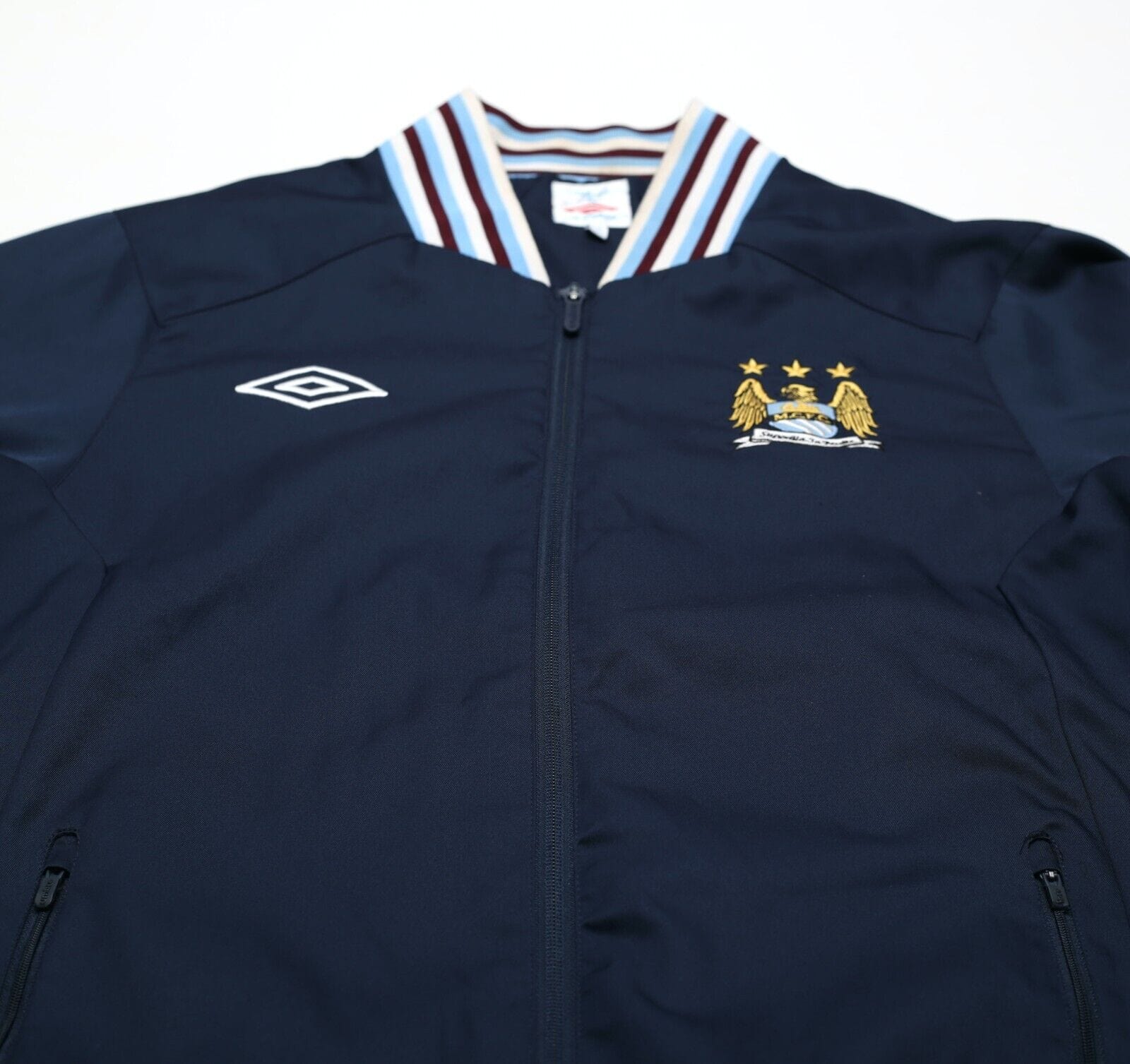 2011/12 Manchester City Vintage Umbro Football Anthem Jacket