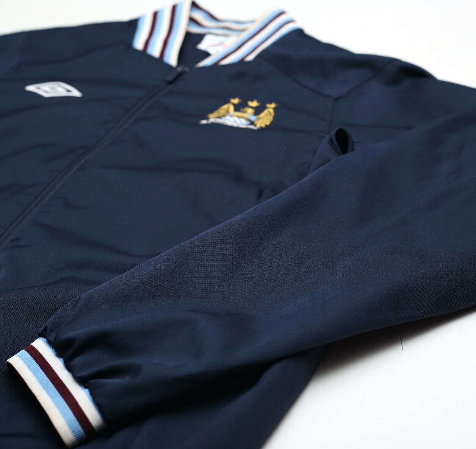 2011/12 Manchester City Vintage Umbro Football Anthem Jacket Track Top (L)