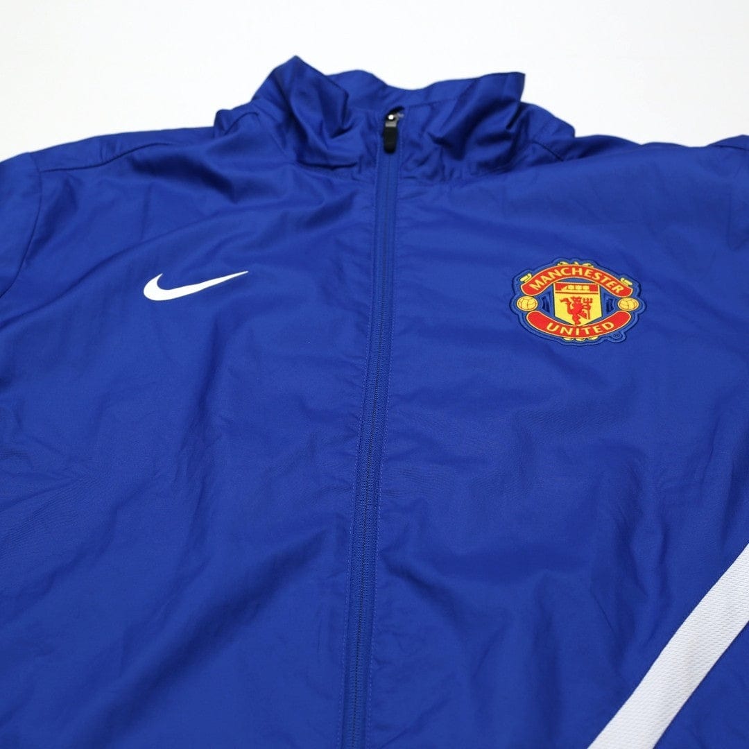 2011/12 Manchester United Vintage Nike Football Track Top Jacket (XL)