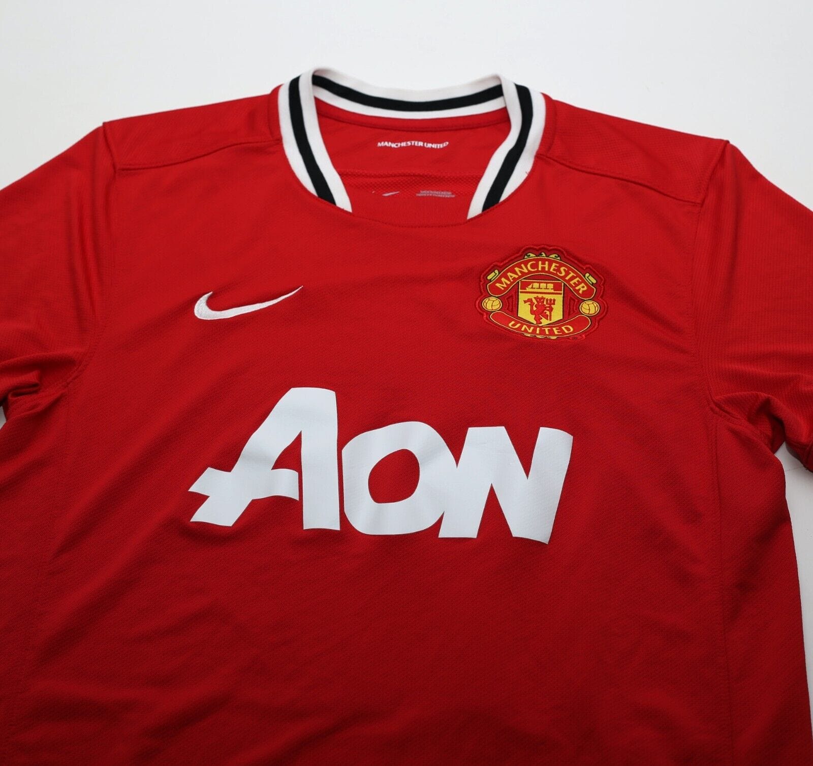 2011/12 NANI #17 Manchester United Vintage Nike Home Football Shirt (M)