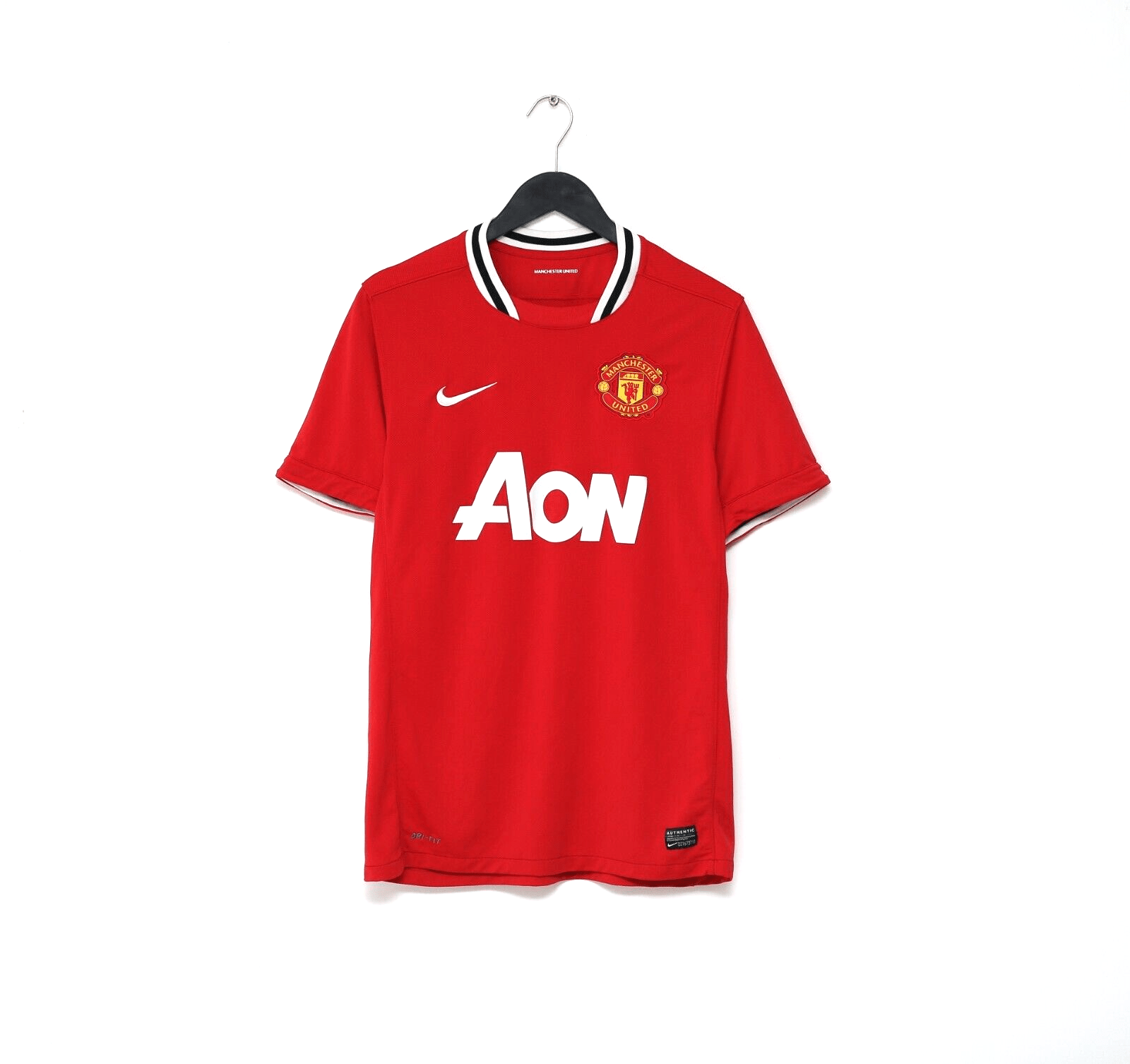 2011/12 NANI #17 Manchester United Vintage Nike Home Football Shirt (M)