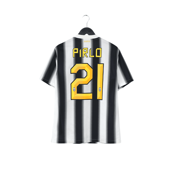 2011/12 Pirlo #21 Juventus Vintage Nike Home Football Shirt (M