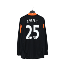 2011/12 Reina #25 Liverpool Vintage adidas Goalkeeper Football Shirt (L) GK