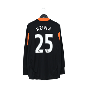 2011/12 Reina #25 Liverpool Vintage adidas Goalkeeper Football Shirt (L) GK