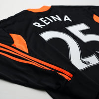 2011/12 Reina #25 Liverpool Vintage adidas Goalkeeper Football Shirt (L) GK