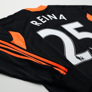 2011/12 Reina #25 Liverpool Vintage adidas Goalkeeper Football Shirt (L) GK