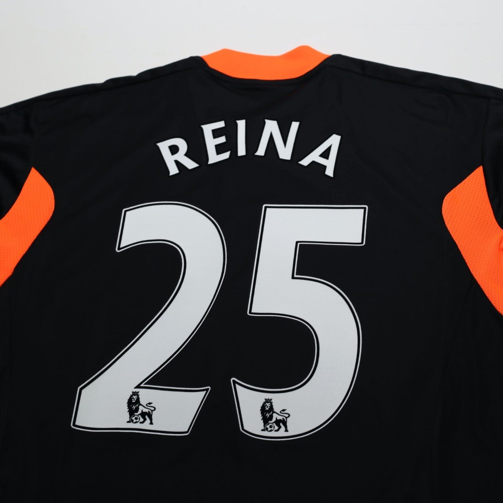 2011/12 Reina #25 Liverpool Vintage adidas Goalkeeper Football Shirt (L) GK