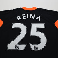 2011/12 Reina #25 Liverpool Vintage adidas Goalkeeper Football Shirt (L) GK