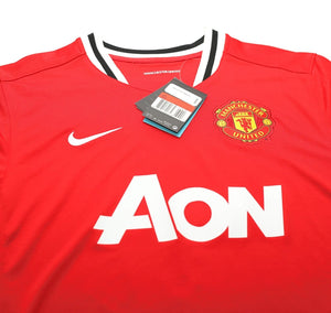 2011/12 ROONEY #10 Manchester United Vintage Nike Home Football Shirt (L) BNWT