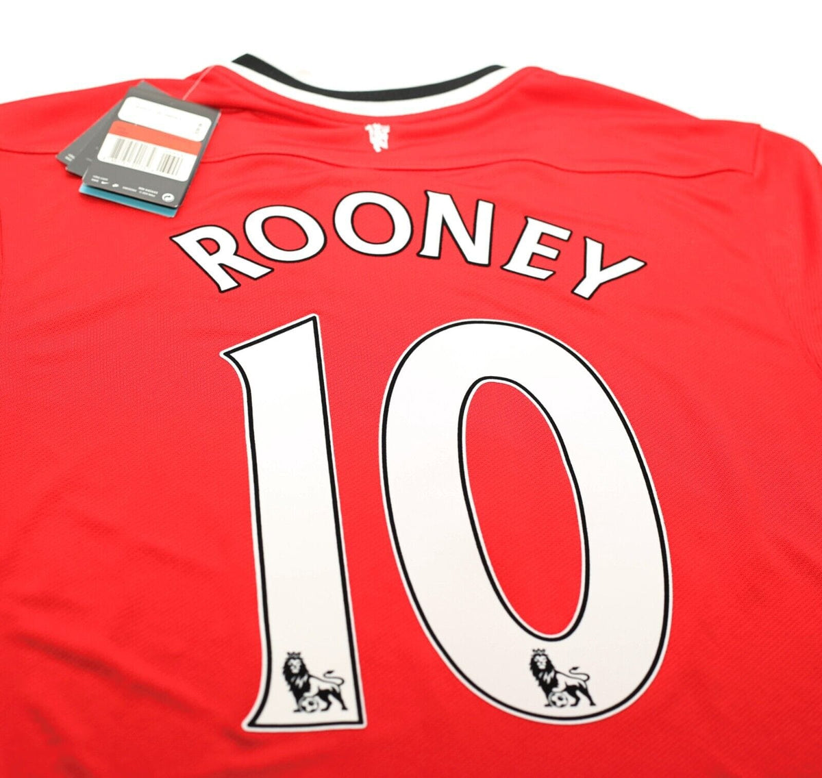 2011/12 ROONEY #10 Manchester United Vintage Nike Home Football Shirt (L) BNWT