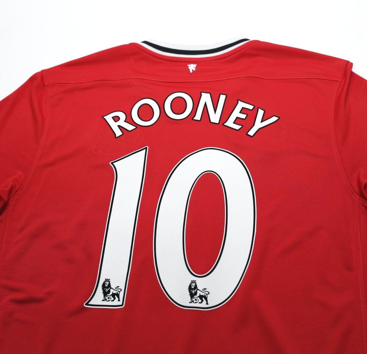 2011/12 ROONEY #10 Manchester United Vintage Nike Home Football Shirt (L/XL)
