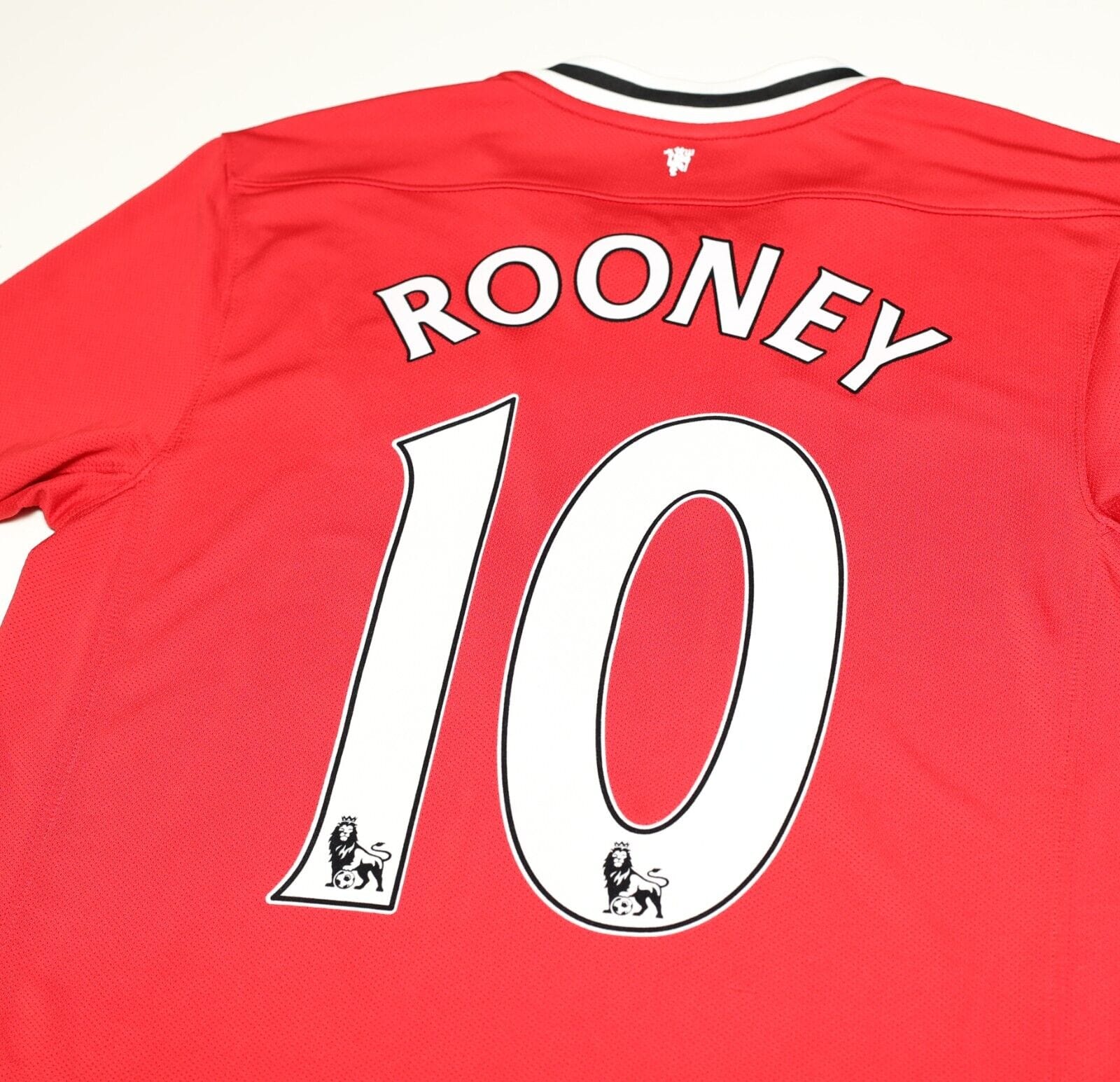 2011/12 ROONEY #10 Manchester United Vintage Nike LS Home Football Shirt (M)