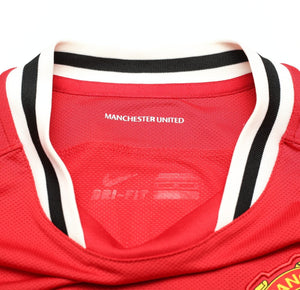 2011/12 ROONEY #10 Manchester United Vintage Nike LS Home Football Shirt (M)