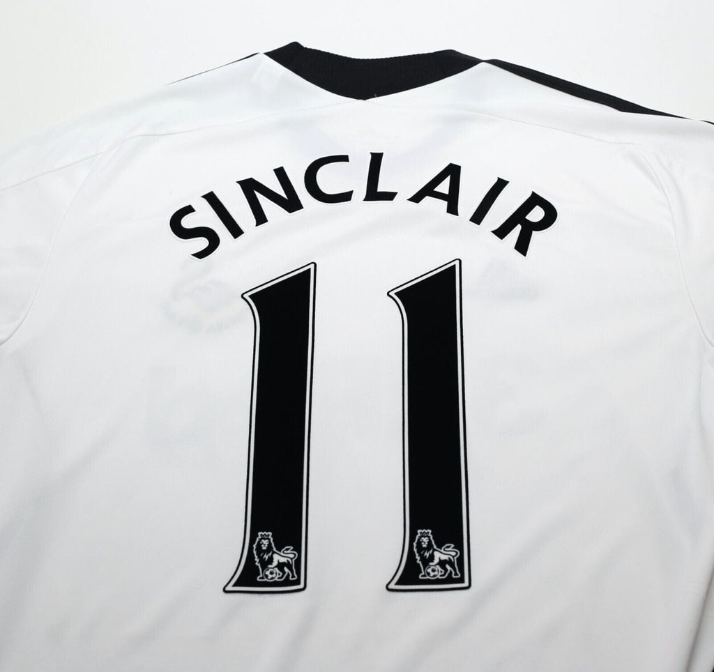 2011/12 SINCLAIR #11 Swansea City Vintage adidas Home Football Shirt (L)