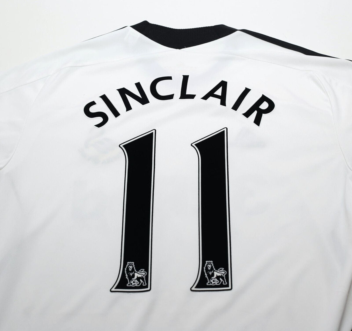2011/12 SINCLAIR #11 Swansea City Vintage adidas Home Football Shirt (L)