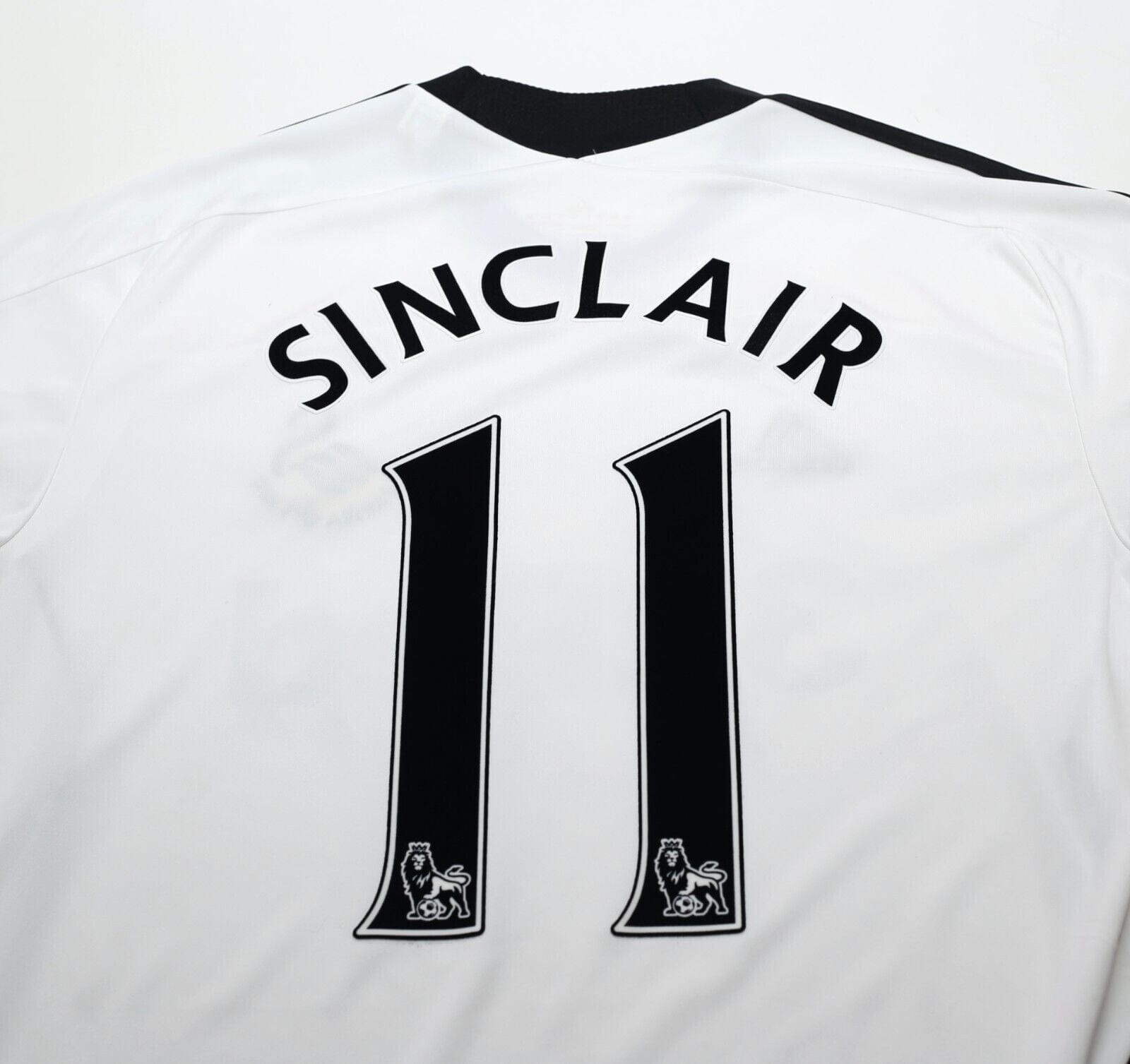 2011/12 SINCLAIR #11 Swansea City Vintage adidas Home Football Shirt (L)