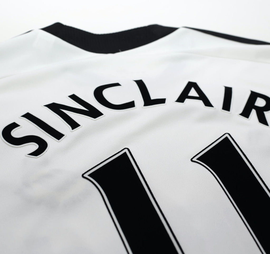 2011/12 SINCLAIR #11 Swansea City Vintage adidas Home Football Shirt (L)