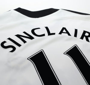 2011/12 SINCLAIR #11 Swansea City Vintage adidas Home Football Shirt (L)
