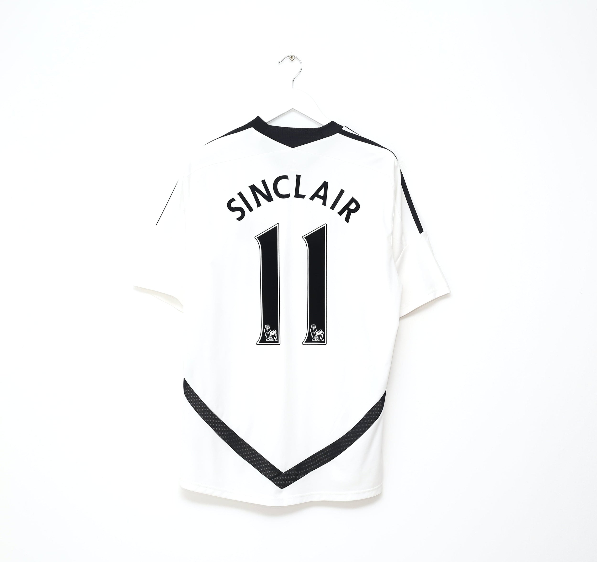 2011/12 SINCLAIR #11 Swansea City Vintage adidas Home Football Shirt (L)
