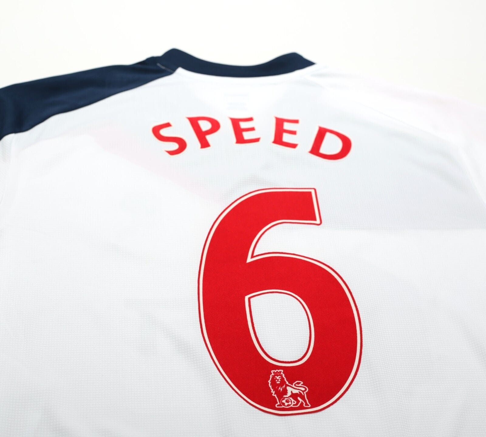 2011/12 SPEED #6 Bolton Wanderers Vintage Reebok Home Football Shirt (M/L)