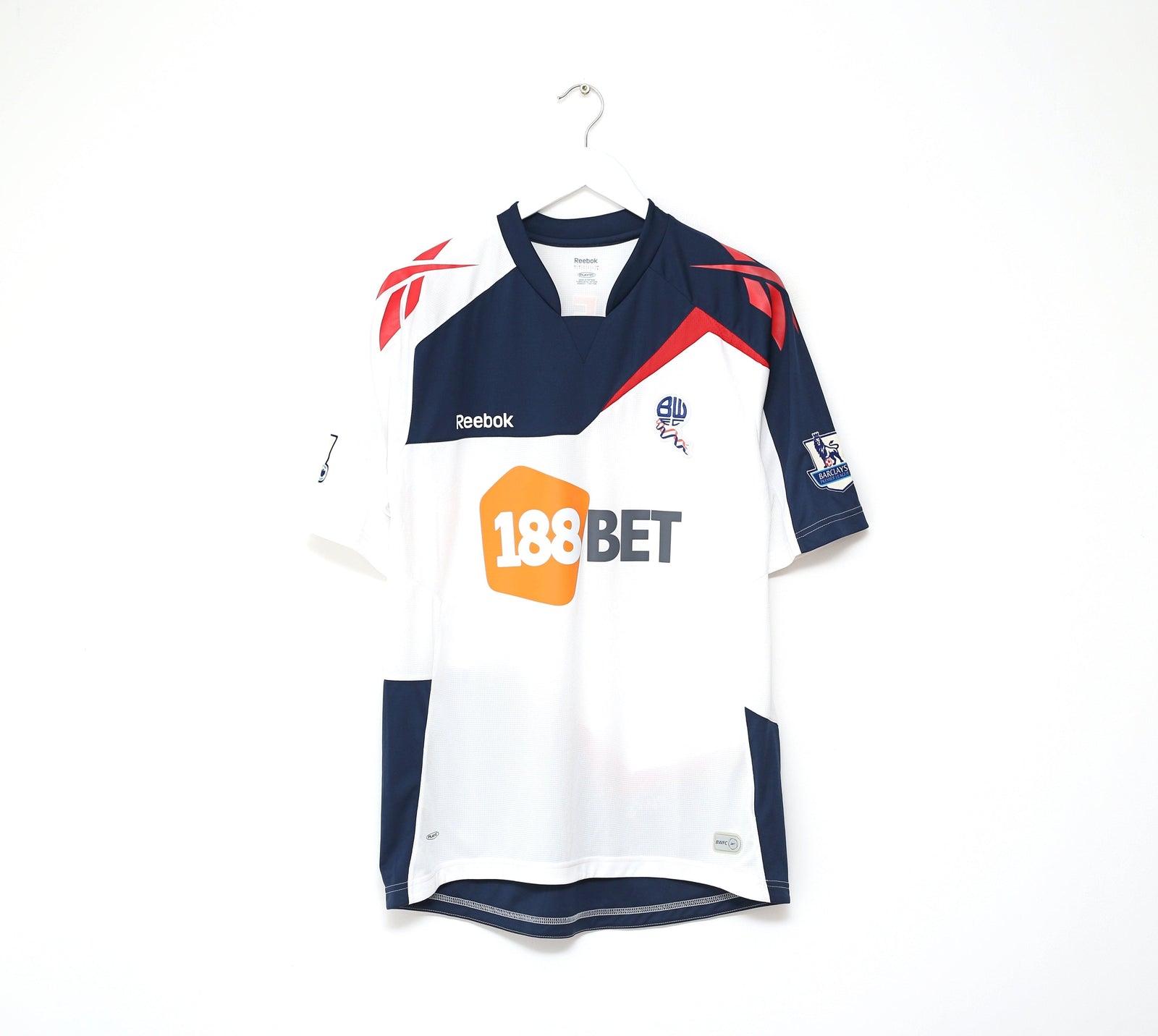 2011/12 SPEED #6 Bolton Wanderers Vintage Reebok Home Football Shirt (M/L)