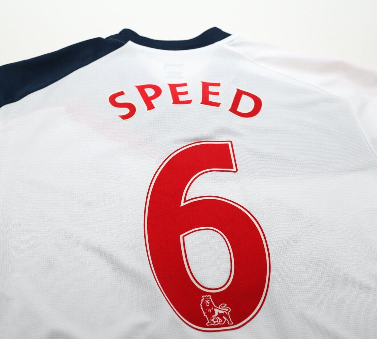 2011/12 SPEED #6 Bolton Wanderers Vintage Reebok Home Football Shirt (M/L)