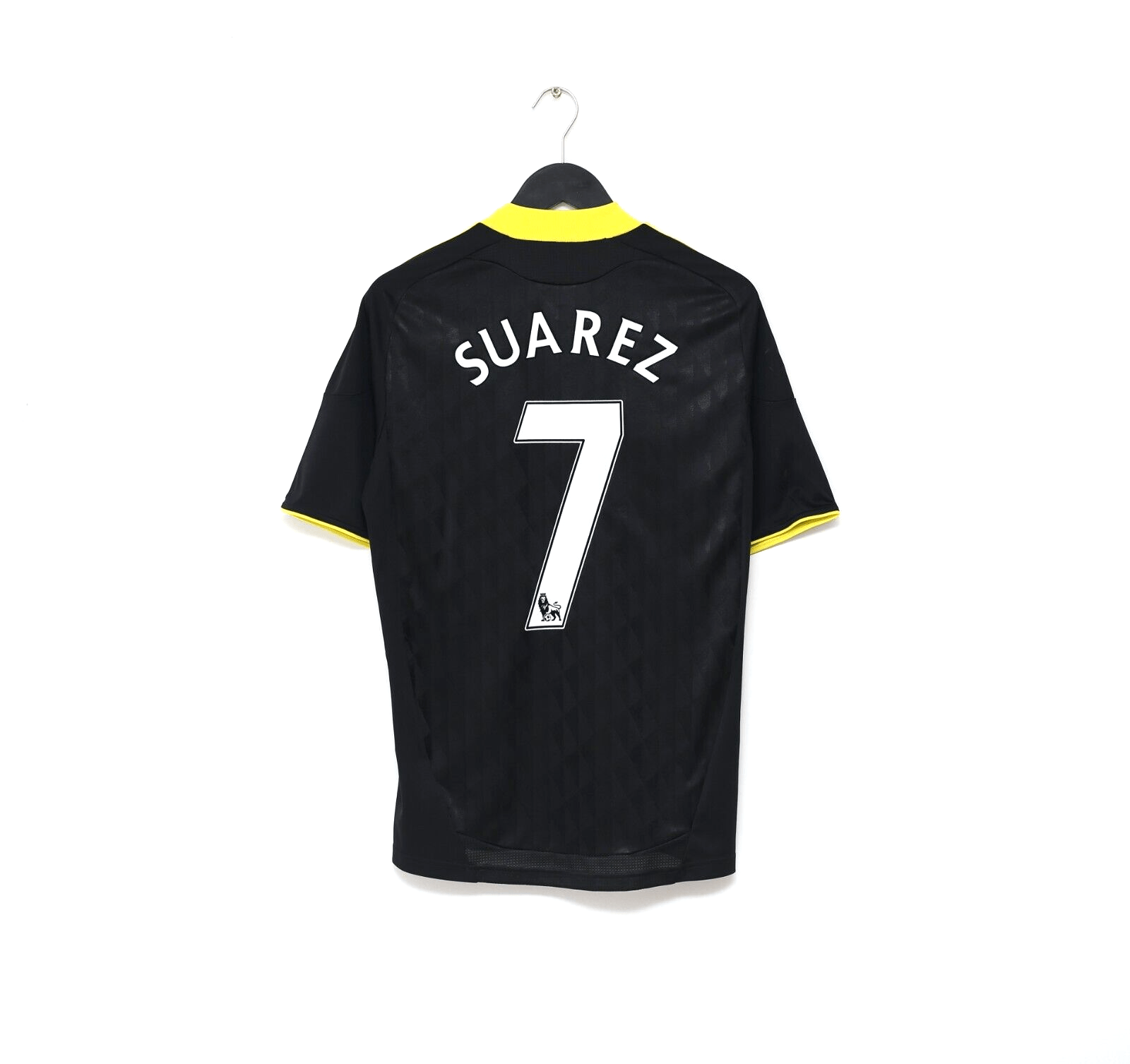 2011/12 SUAREZ #7 Liverpool Vintage adidas Away Football Shirt (S)