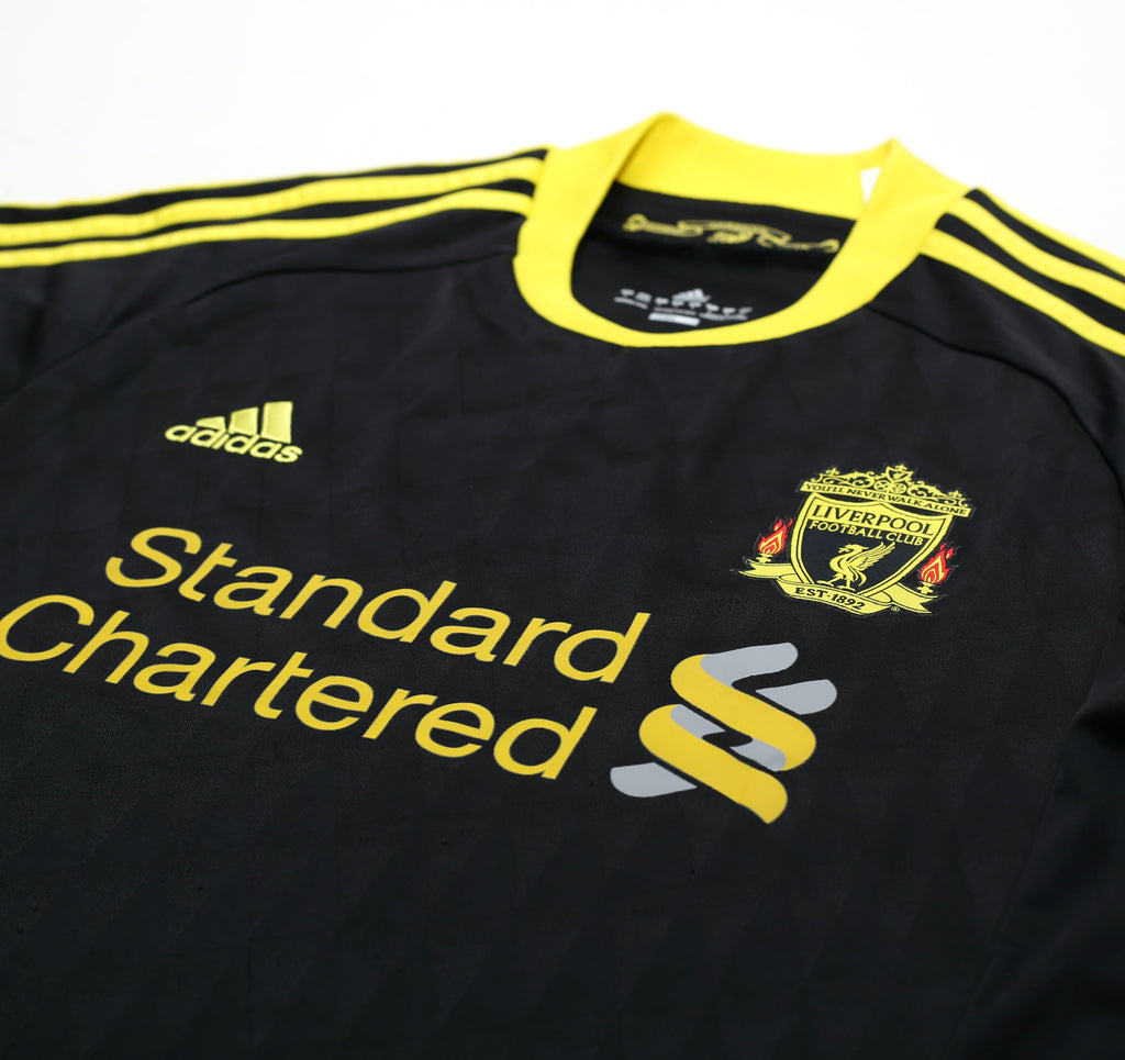 2011/12 SUAREZ #7 Liverpool Vintage adidas Away Football Shirt (S)