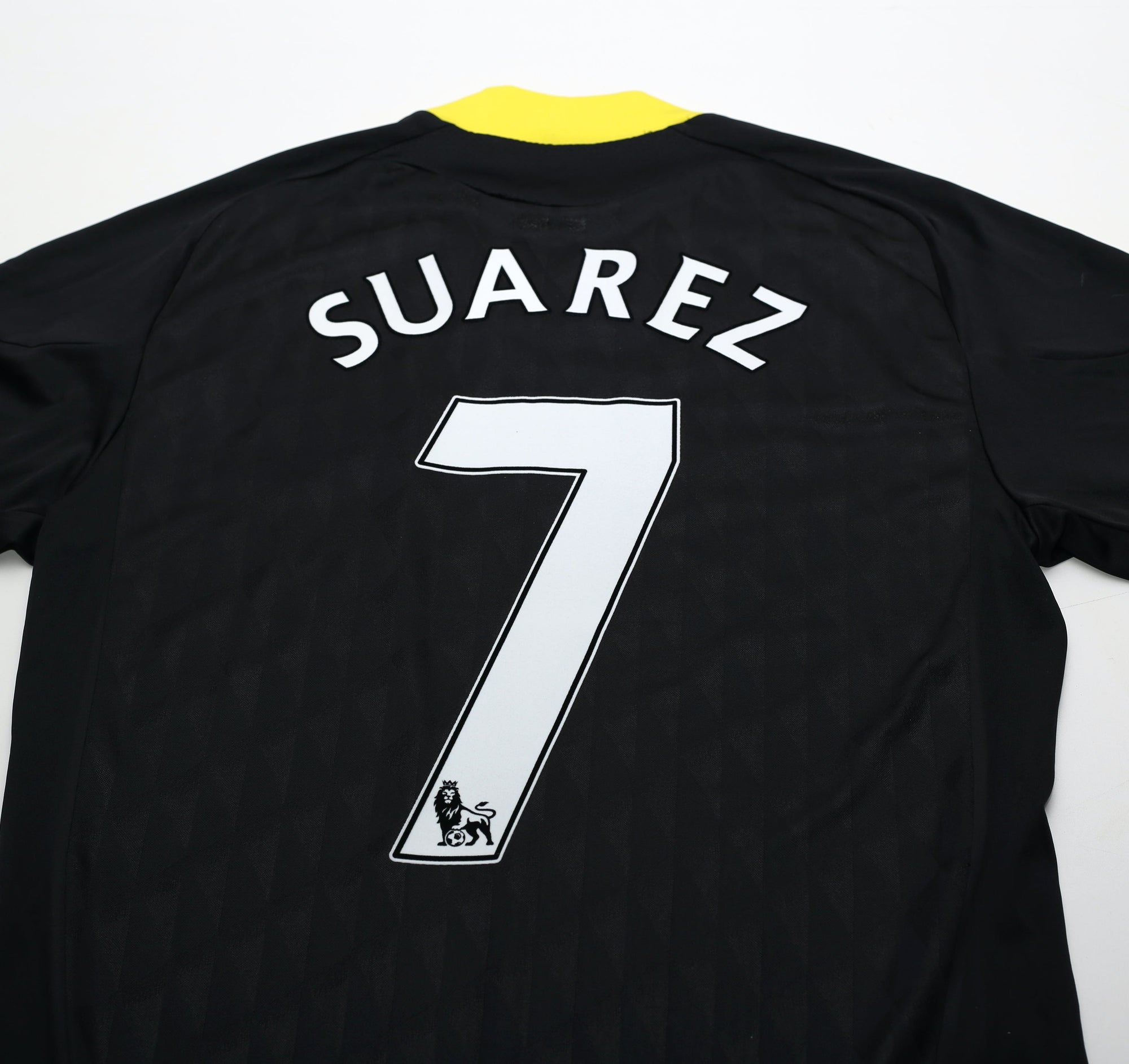 2011/12 SUAREZ #7 Liverpool Vintage adidas Away Football Shirt (S)