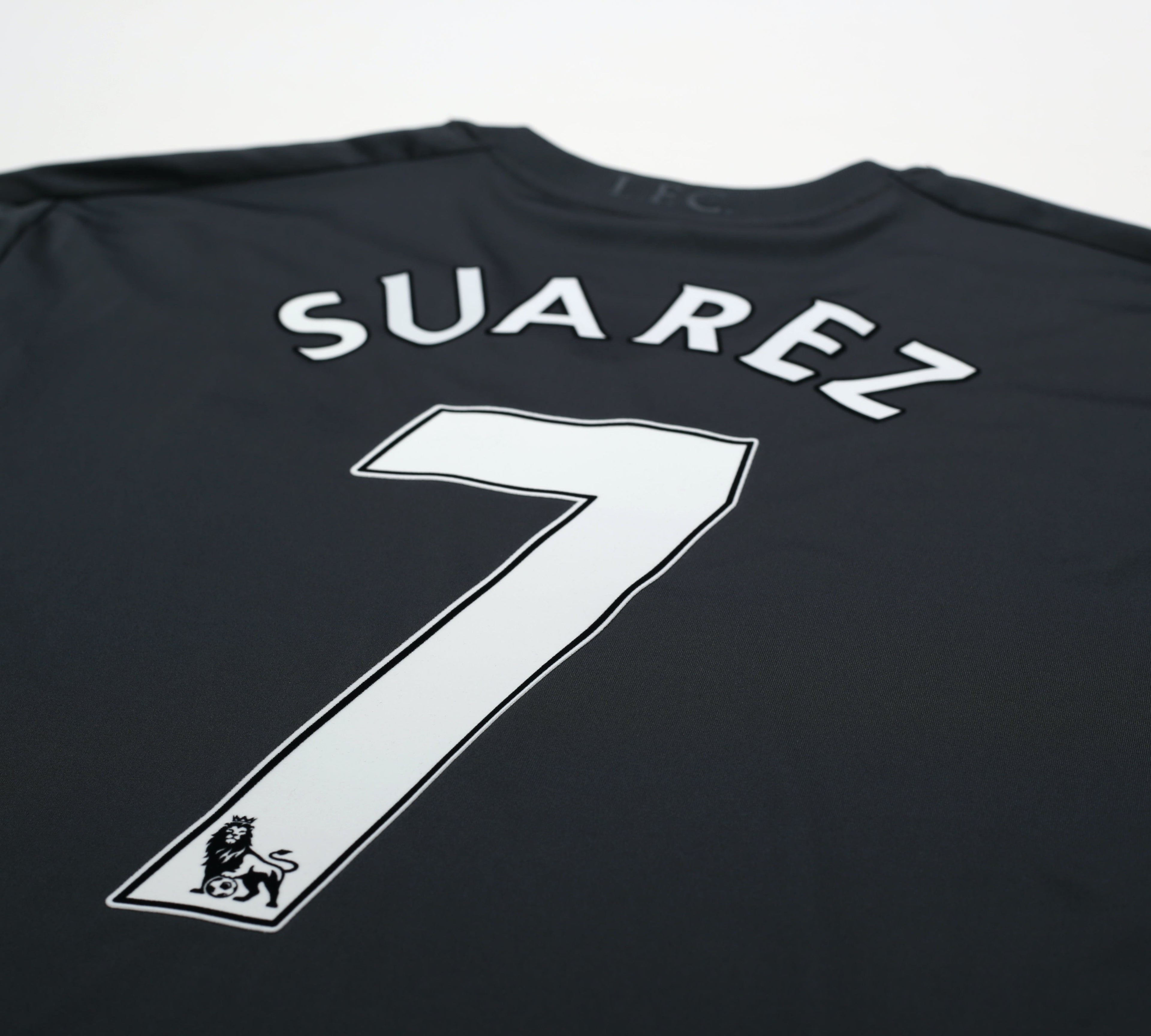 2011/12 SUAREZ #7 Liverpool Vintage Adidas Away Football Shirt (XL)