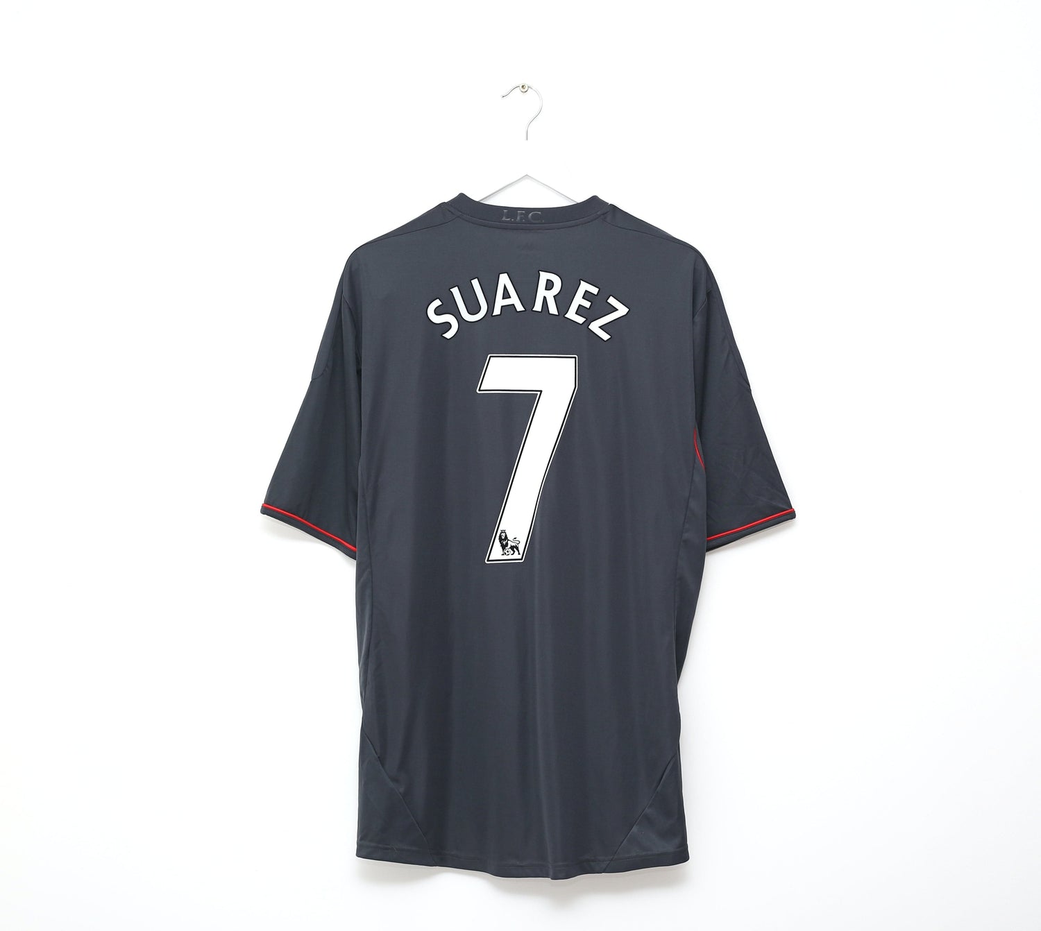 2011/12 Suarez #7 Liverpool Away Shirt Size XL Vintage