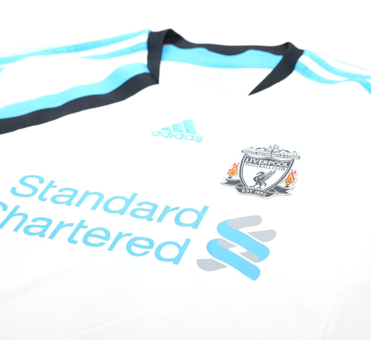 2011/12 SUAREZ #7 Liverpool Vintage adidas Third Football Shirt Jersey (S)