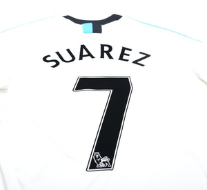 2011/12 SUAREZ #7 Liverpool Vintage adidas Third Football Shirt Jersey (S)