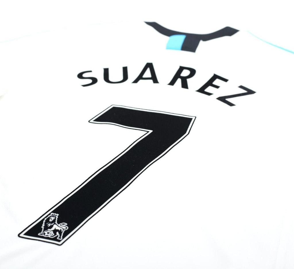 2011/12 SUAREZ #7 Liverpool Vintage adidas Third Football Shirt Jersey (S)