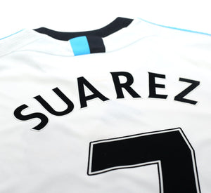 2011/12 SUAREZ #7 Liverpool Vintage adidas Third Football Shirt Jersey (S)