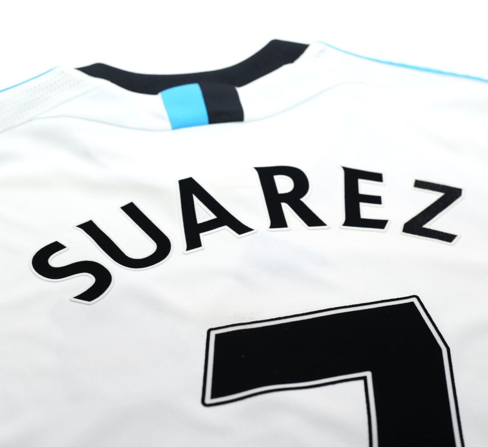2011/12 SUAREZ #7 Liverpool Vintage adidas Third Football Shirt Jersey (S)