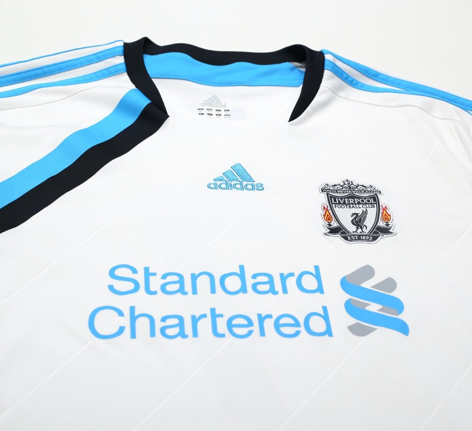2011/12 SUAREZ #7 Liverpool Vintage adidas Third Football Shirt Jersey (XL) 3rd