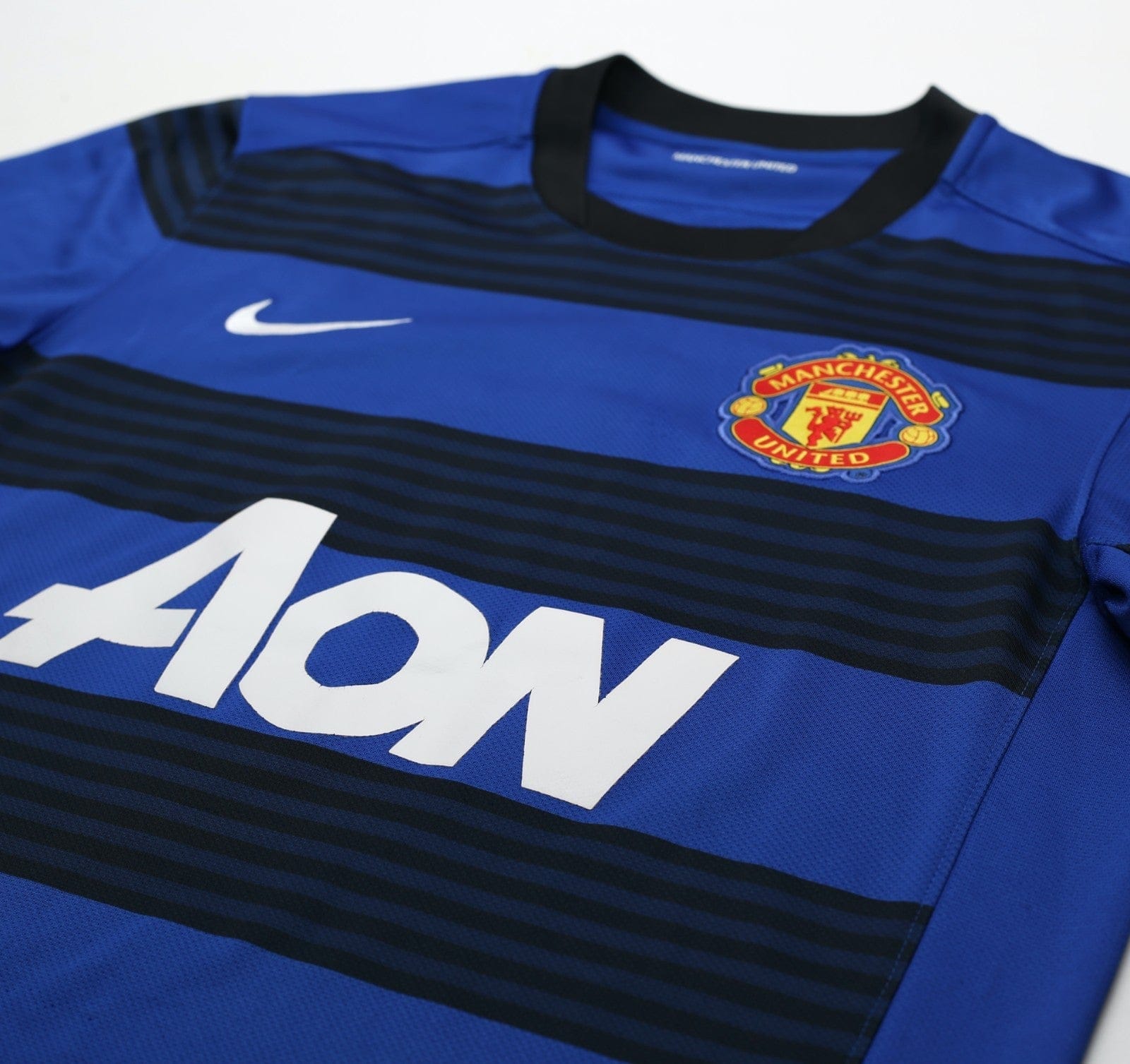 2011/13 BERBATOV #9 Manchester United Vintage Away Home Football Shirt (M)