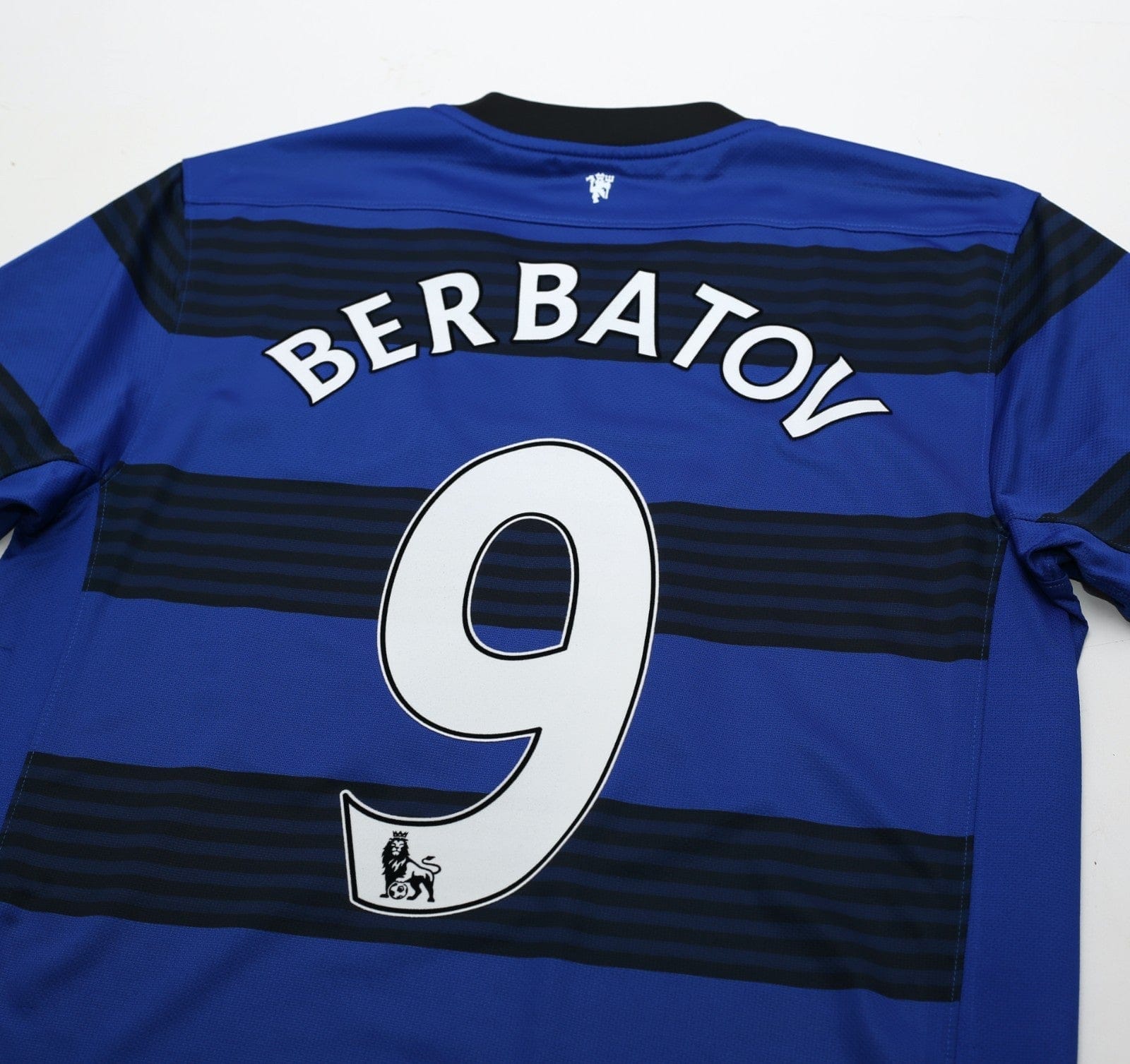2011/13 BERBATOV #9 Manchester United Vintage Away Home Football Shirt (M)