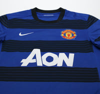 2011/13 BERBATOV #9 Manchester United Vintage Away Home Football Shirt (M)