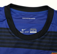 2011/13 BERBATOV #9 Manchester United Vintage Nike Away Football Shirt (XL)